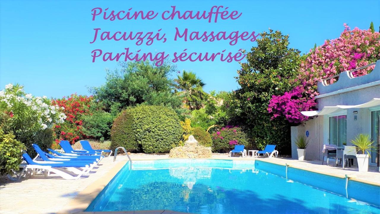 Hotel Les Jardins De Bormes, Sauna & Jacuzzi Kültér fotó